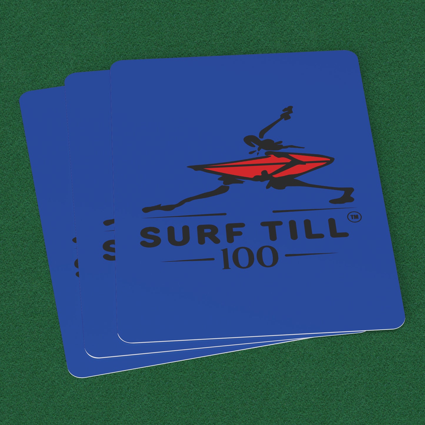 Surf Till 100 Deck of 52 Playing Cards