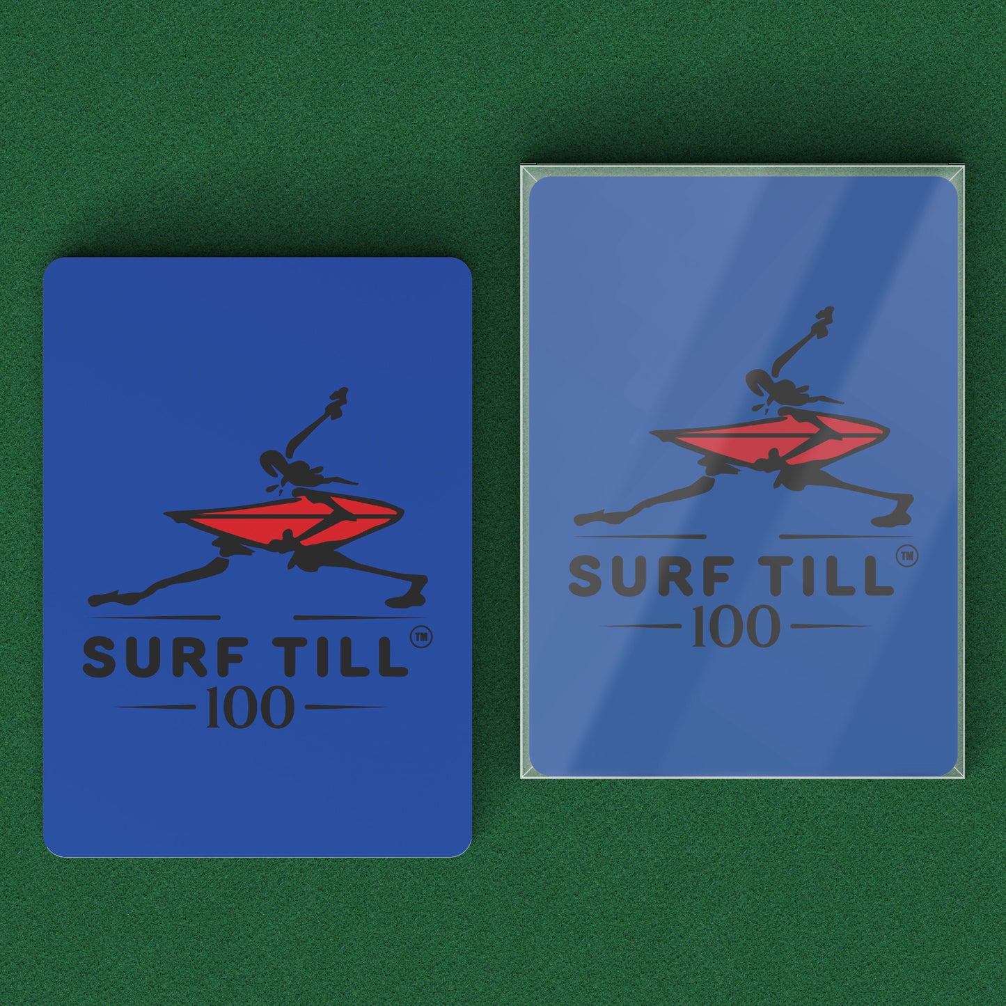 Surf Till 100 Deck of 52 Playing Cards