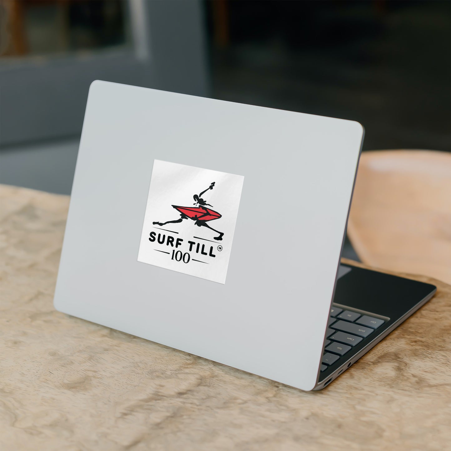 Surf Till 100 Stickers