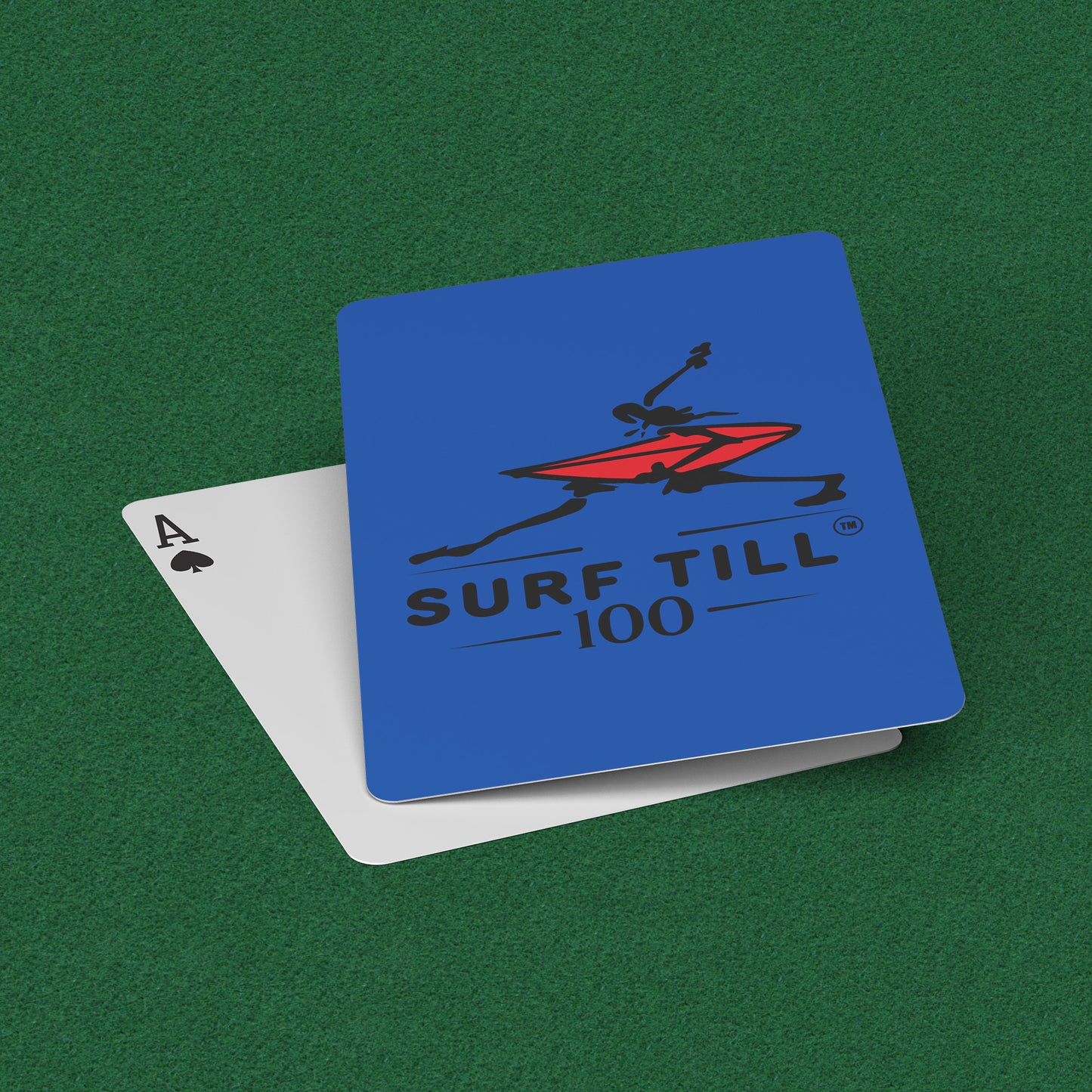 Surf Till 100 Deck of 52 Playing Cards