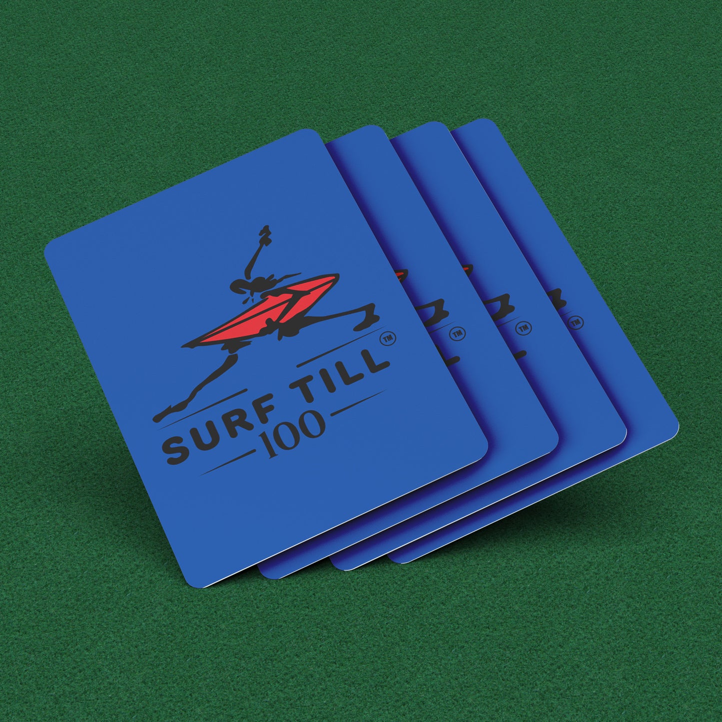 Surf Till 100 Deck of 52 Playing Cards